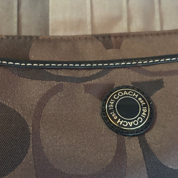 Brown and Black Designer Crossbody Bag- Coach - Picture 15 of 15